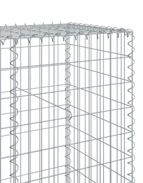 Încărcați imaginea în vizualizatorul Galerie, Coș gabion cu capac, 200x50x200 cm, fier galvanizat
