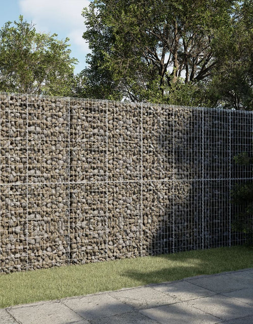 Încărcați imaginea în vizualizatorul Galerie, Coș gabion cu capac, 300x50x200 cm, fier galvanizat
