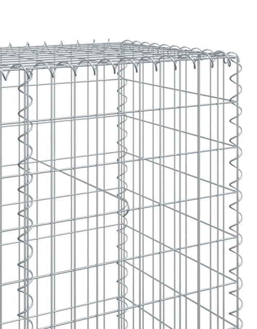 Загрузите изображение в средство просмотра галереи, Coș gabion cu capac, 1000x50x200 cm, fier galvanizat
