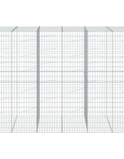 Încărcați imaginea în vizualizatorul Galerie, Coș gabion cu capac, 300x100x200 cm, fier galvanizat
