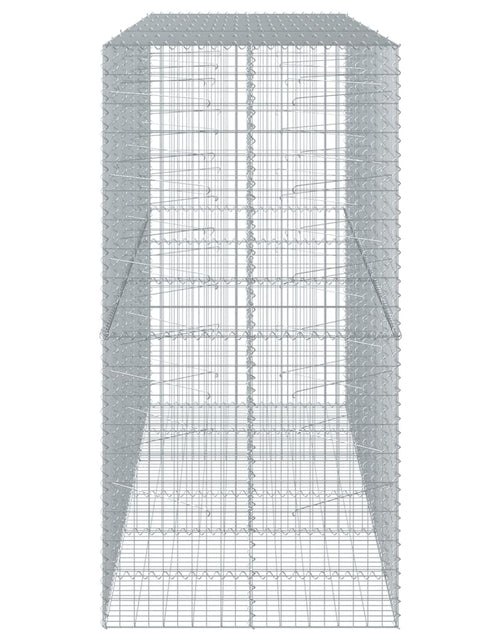 Încărcați imaginea în vizualizatorul Galerie, Coș gabion cu capac, 300x100x200 cm, fier galvanizat
