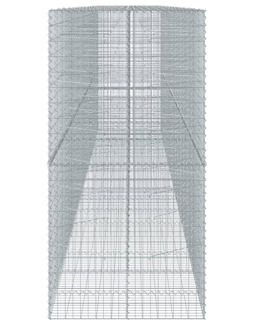 Încărcați imaginea în vizualizatorul Galerie, Coș gabion cu capac, 850x100x200 cm, fier galvanizat
