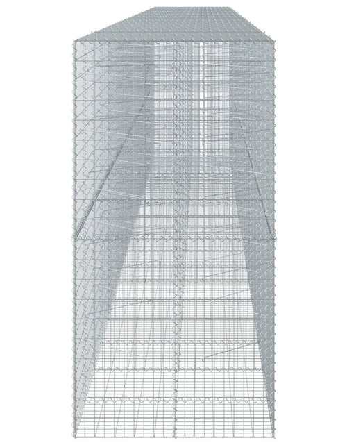 Încărcați imaginea în vizualizatorul Galerie, Coș gabion cu capac, 950x100x200 cm, fier galvanizat
