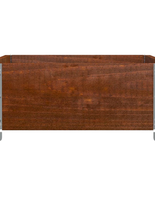 Încărcați imaginea în vizualizatorul Galerie, Ramă pentru paleți, maro, 100x50 cm, lemn masiv de pin
