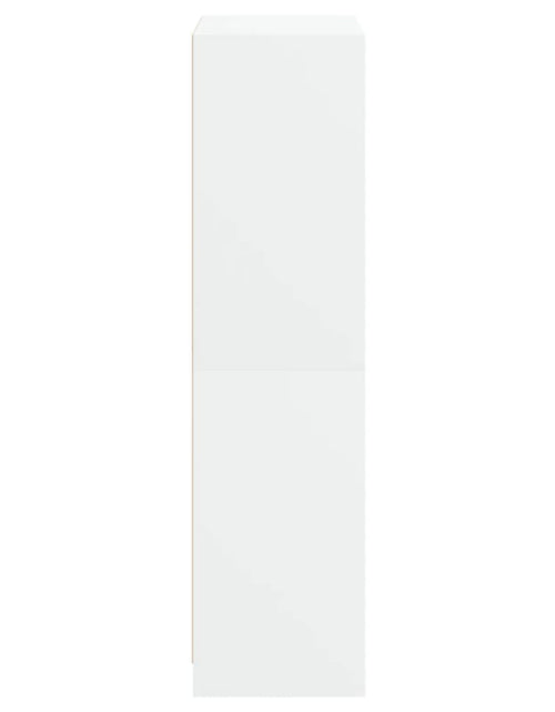 Загрузите изображение в средство просмотра галереи, Dulapuri înalte cu uși, alb, 68x37x142 cm, lemn prelucrat

