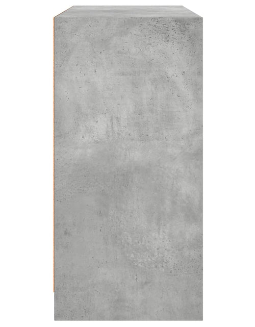 Загрузите изображение в средство просмотра галереи, Dulap, gri beton, 102x37x75,5 cm, lemn prelucrat
