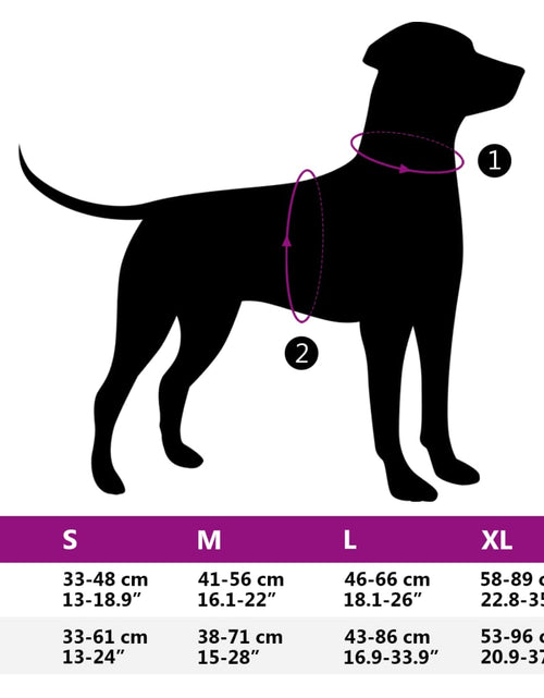 Загрузите изображение в средство просмотра галереи, Ham pentru câini cu dungi reflectorizante reglabil, negru, XL
