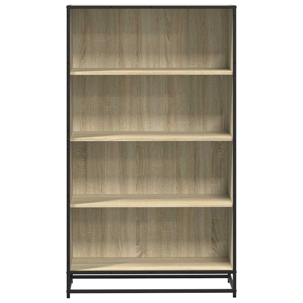 Bibliotecă, stejar sonoma, 80,5x35x139 cm, lemn prelucrat