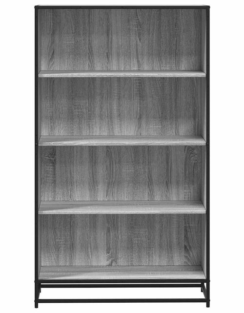 Încărcați imaginea în vizualizatorul Galerie, Bibliotecă, gri sonoma, 80,5x35x139 cm, lemn prelucrat
