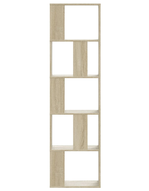 Încărcați imaginea în vizualizatorul Galerie, Bibliotecă cu 5 niveluri stejar sonoma 45x23,5x162,5 cm lemn
