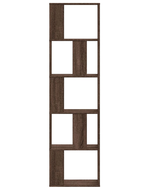 Загрузите изображение в средство просмотра галереи, Bibliotecă 5 niveluri stejar maro 45x23,5x162,5 cm lemn
