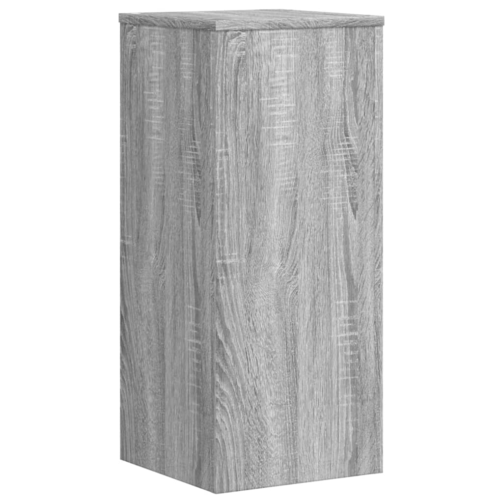 Suporturi de plante 2 buc. gri sonoma 30x30x70cm lemn prelucrat