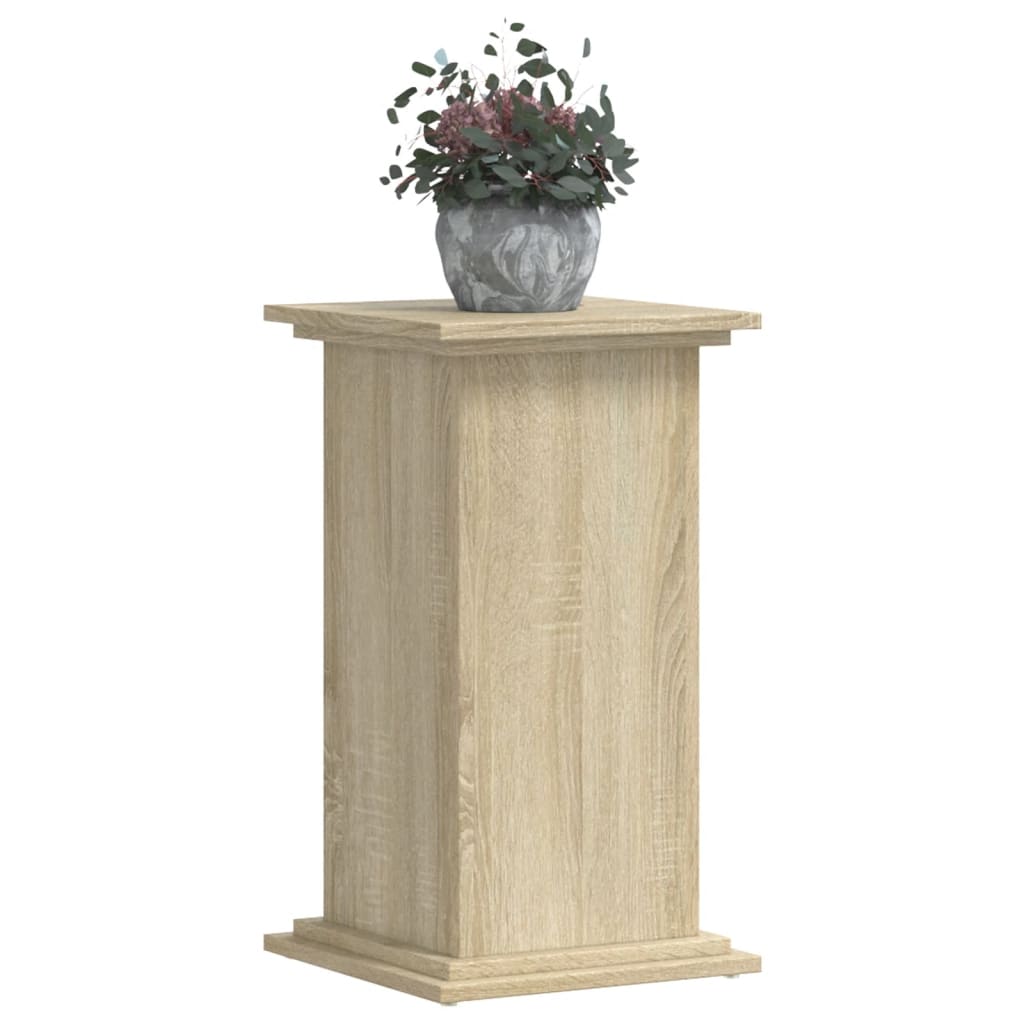 Suport de plante, stejar sonoma, 33x33x60 cm, lemn prelucrat