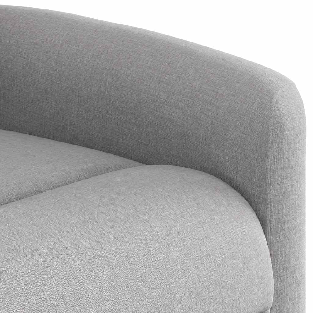 Scaun reclinabil electric pentru masaj Cloud Grey Fabric