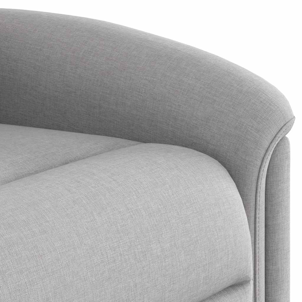 Scaun reclinabil electric pentru masaj Cloud Grey Fabric