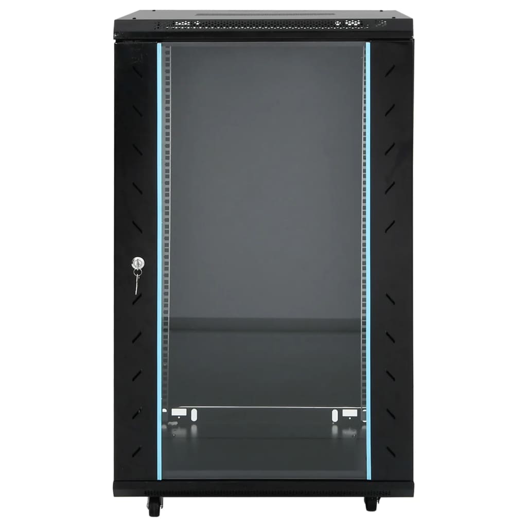 Dulap de server, 18U, 19" IP20, negru, 60x60x100 cm