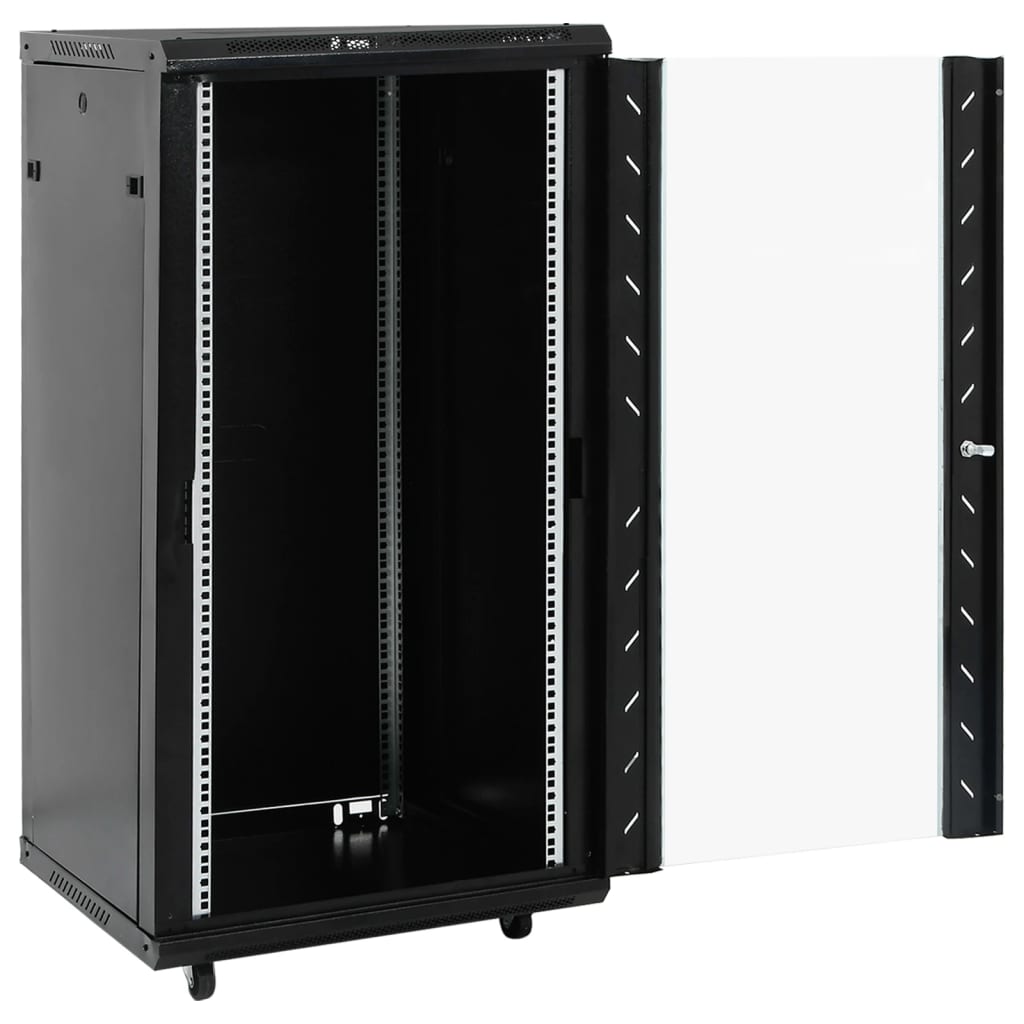 Dulap de server, 22U, 19" IP20, negru, 60x60x120 cm