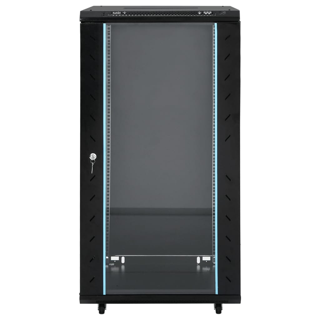 Dulap de server, 22U, 19" IP20, negru, 60x60x120 cm