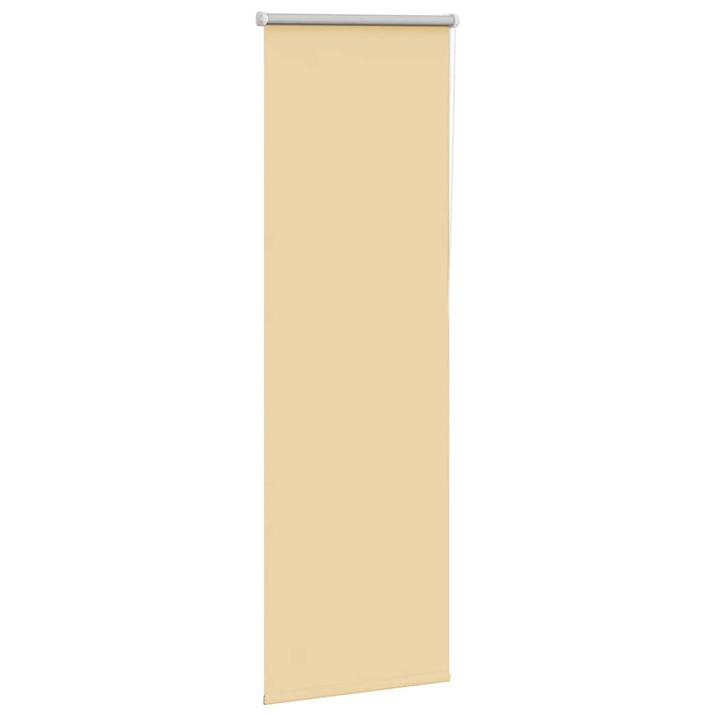 Jaluză cu role opace bej 40x130 cm lățime material 35,7 cm