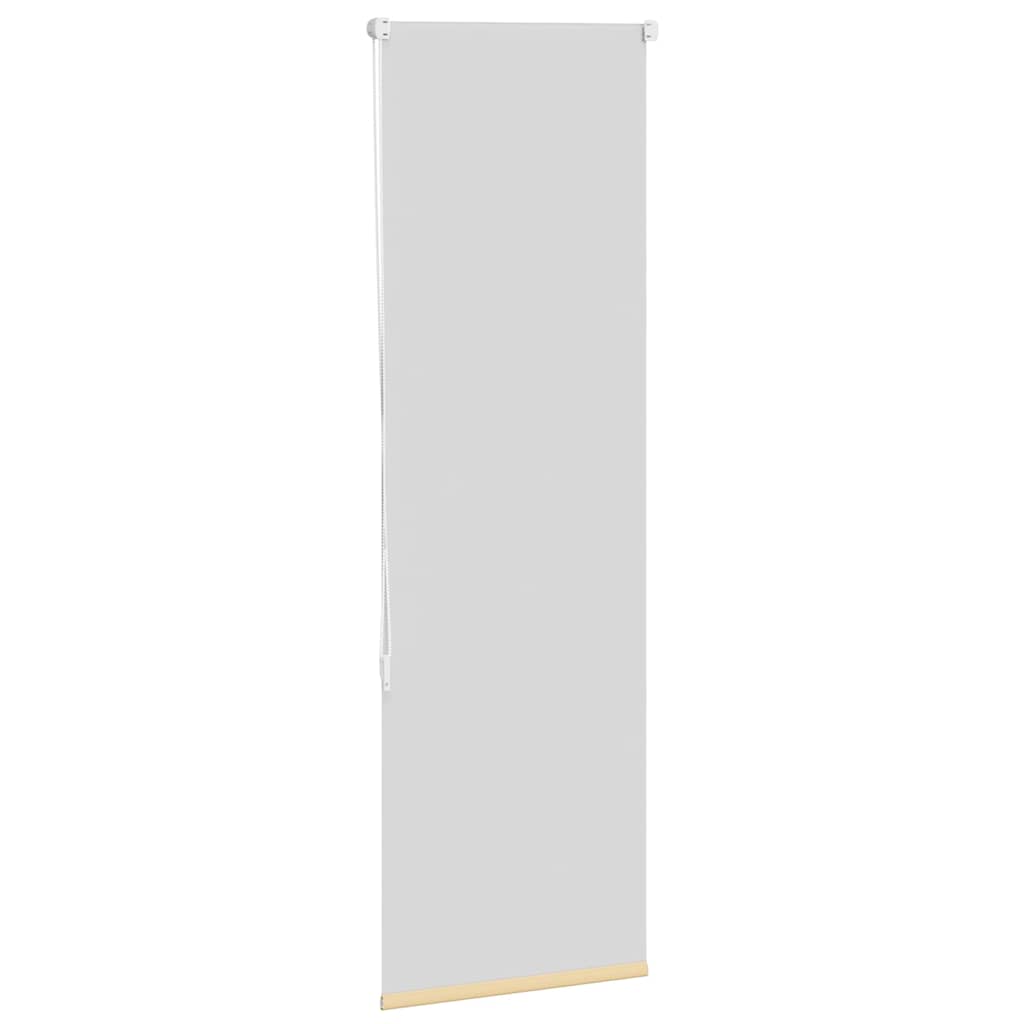 Jaluză cu role opace bej 40x130 cm lățime material 35,7 cm