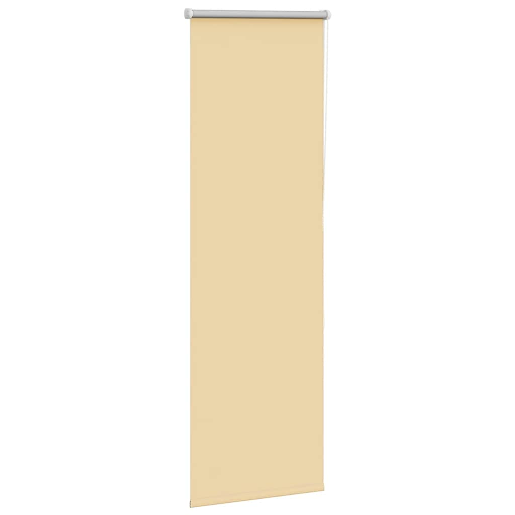 Jaluză cu role opace bej 50x130 cm lățime material 45,7 cm