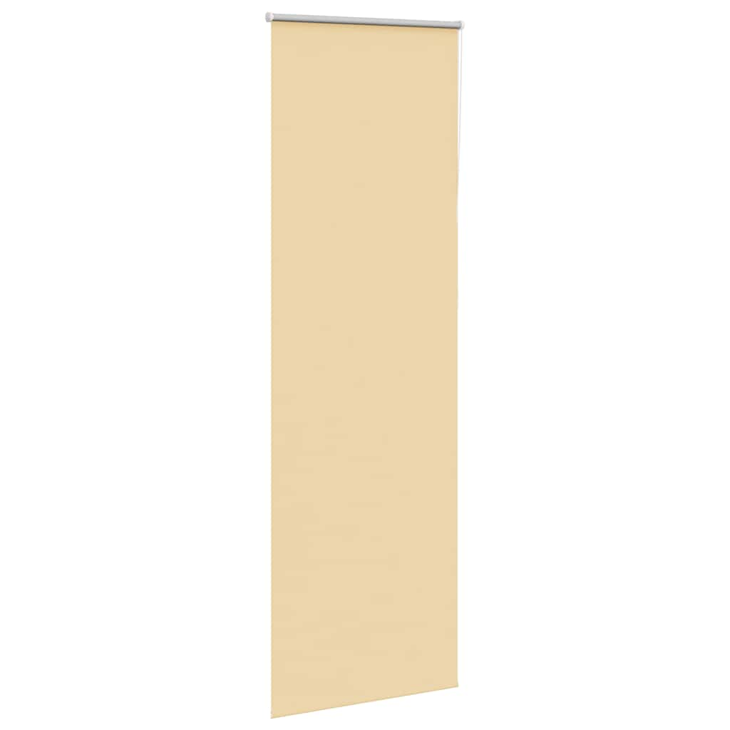 Jaluză cu role opace bej 85x230 cm lățime material 80,7 cm