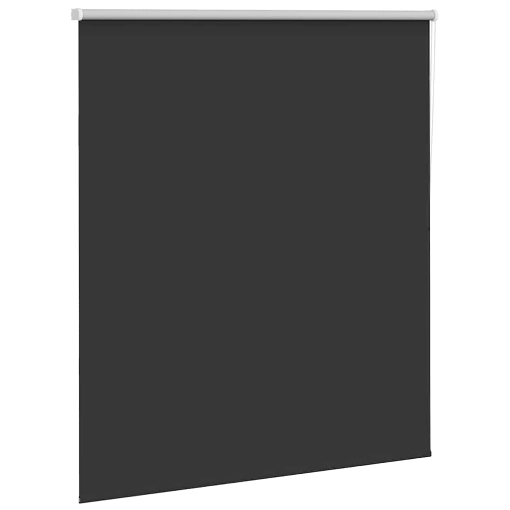 Jaluză cu role opace negru 120x130 cm Lățime material 116,6 cm