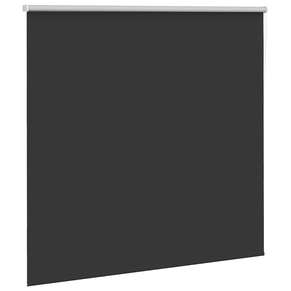 Jaluză cu role opace negru 145x130 cm Lățime material 141,6 cm