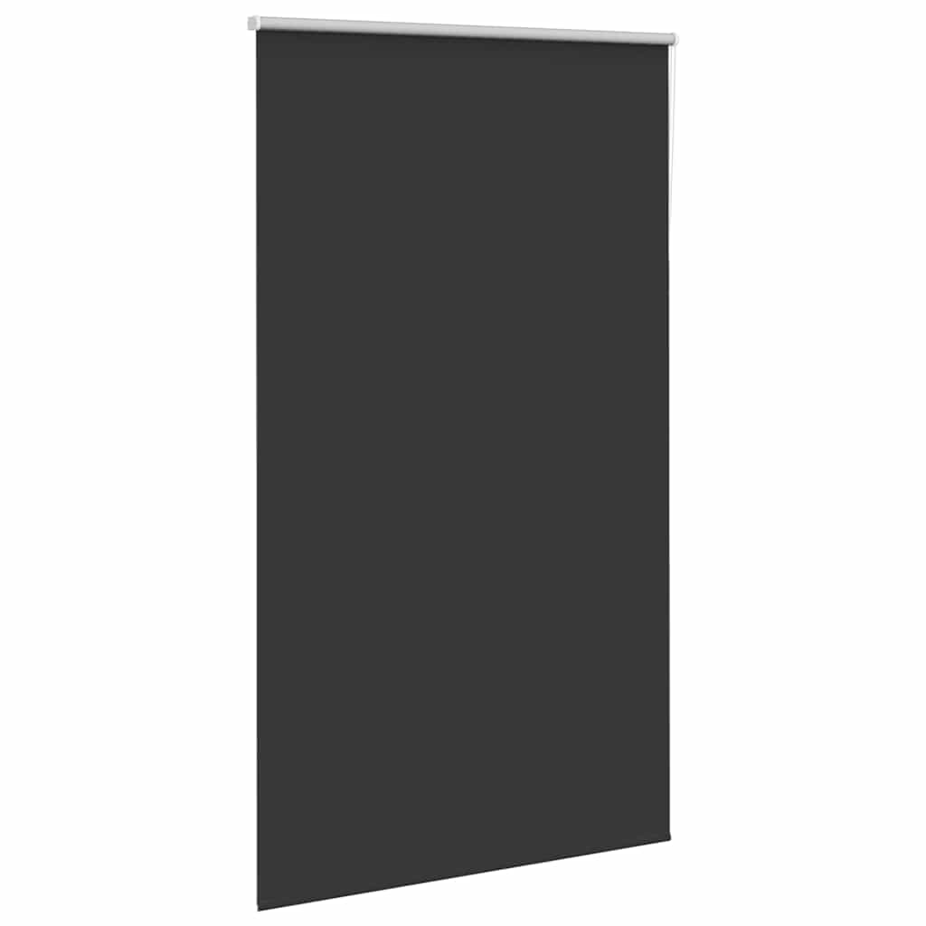 Jaluză cu role opace negru 120x210 cm lățime material 116,6 cm