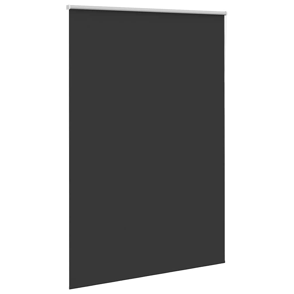 Jaluză cu role opace negru 145x210 cm lățime material 141,6 cm