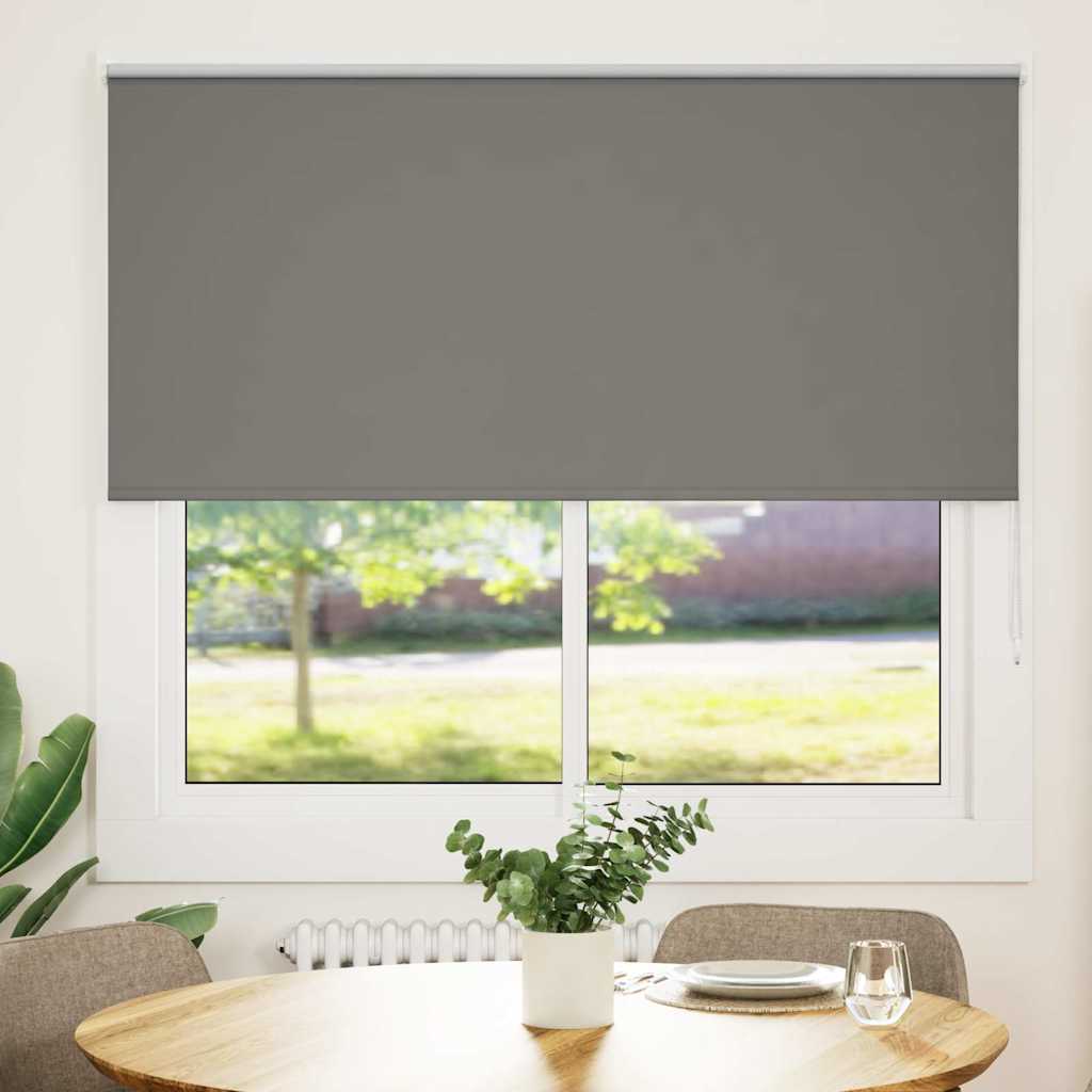 Jaluză cu role opace gri 155x150 cm lățime material 151,6 cm