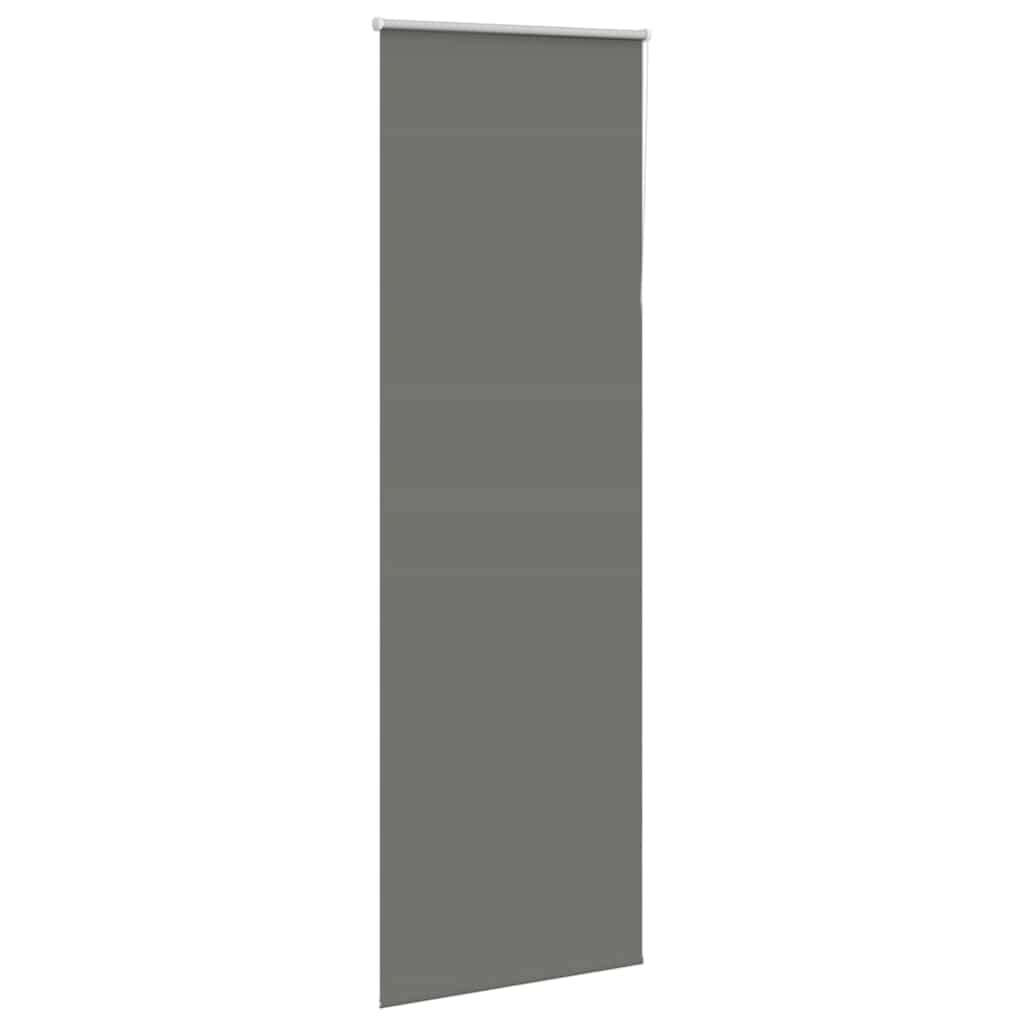 Jaluză cu role opace gri 80x210 cm lățime material 75,7 cm