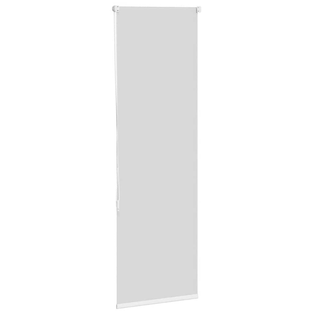 Jaluză cu role opace alb 40x150 cm lățime material 35,7 cm