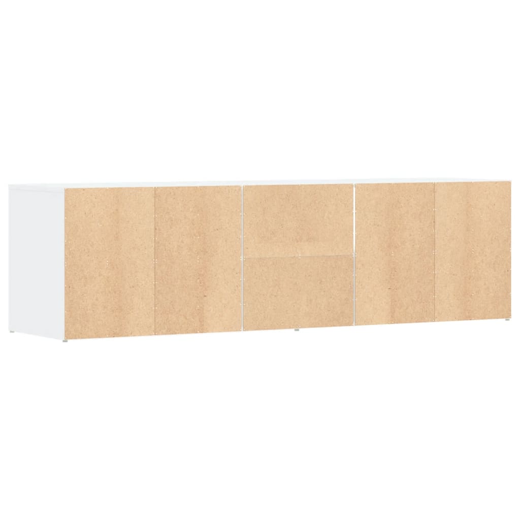 Dulap de colț, alb, 160x40x45 cm, lemn prelucrat