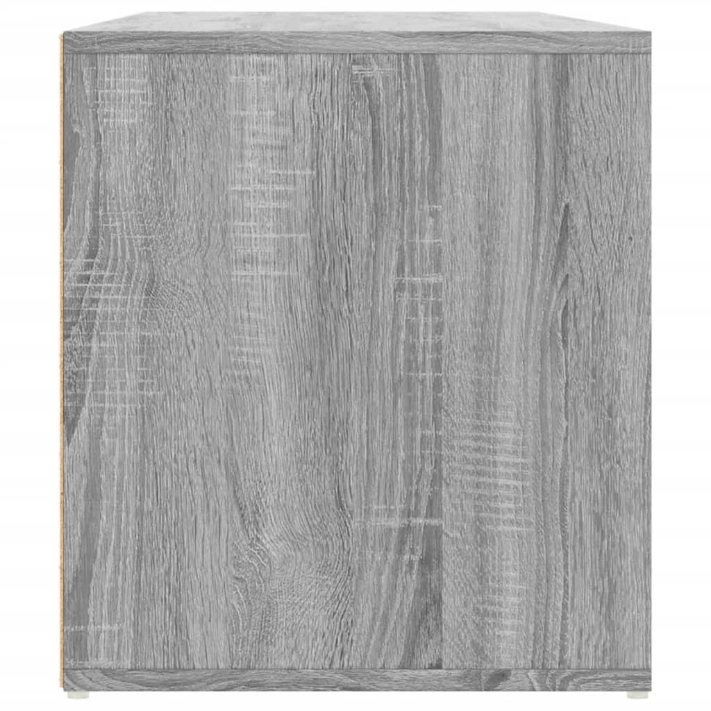 Dulap colțar, gri sonoma, 160x40x45 cm, lemn prelucrat
