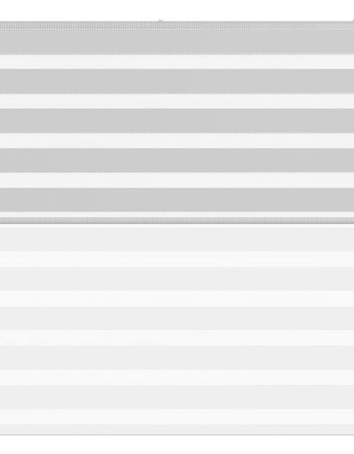 Загрузите изображение в средство просмотра галереи, Jaluzea tip zebra gri deschis lățime țesătură 145,9cm poliester
