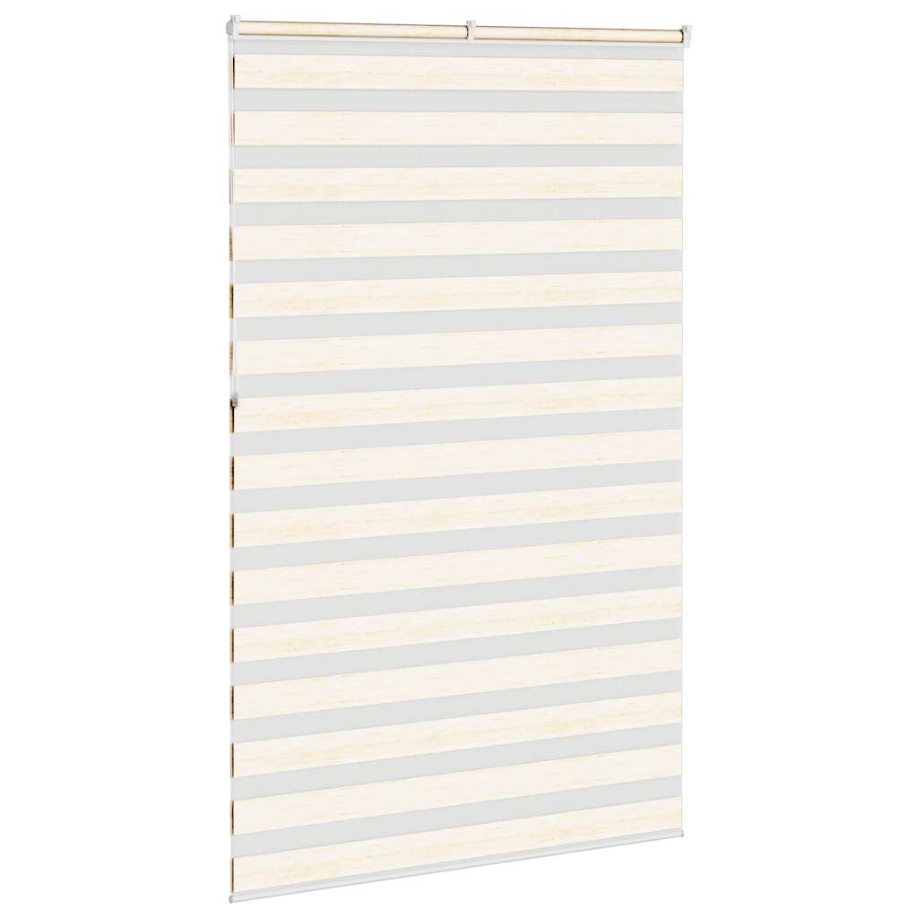 Jaluzea tip zebra 140x230 cm lățime țesătură 135,9 cm poliester