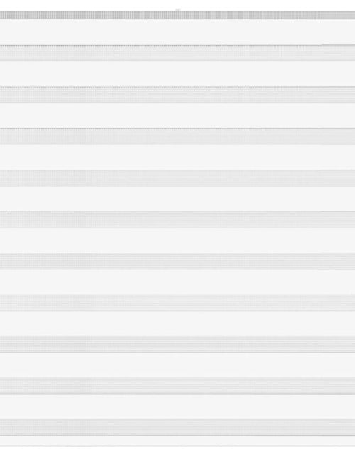 Загрузите изображение в средство просмотра галереи, Jaluzea tip zebra alb lățime țesătură 115,9 cm poliester
