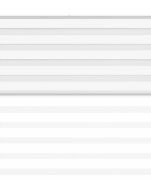Загрузите изображение в средство просмотра галереи, Jaluzea tip zebra alb lățime țesătură 160,9 cm poliester
