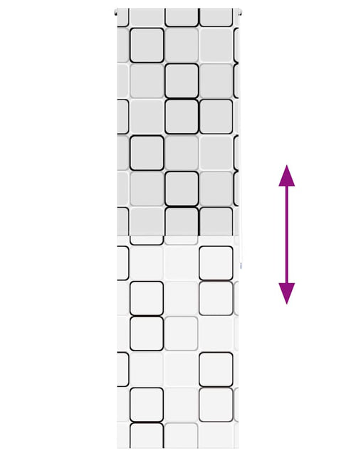 Загрузите изображение в средство просмотра галереи, Jaluzelă de duș 60x240 cm lățime material 56 cm
