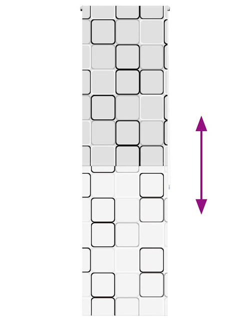 Загрузите изображение в средство просмотра галереи, Jaluză cu rolă de duș 80x240 cm, lățime materială 76 cm
