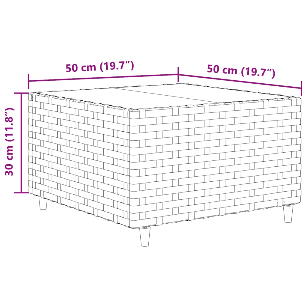 Set mobilier de grădină cu perne, 9 piese, gri, poliratan