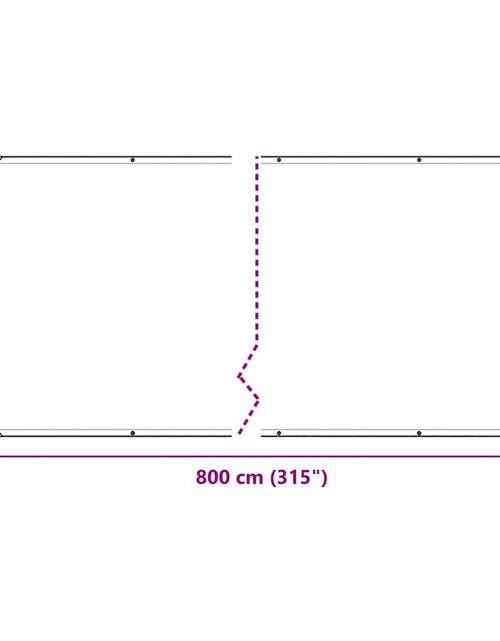 Încărcați imaginea în vizualizatorul Galerie, Prelata transparenta cu ochiuri 2x8 m polietilena
