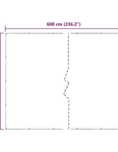 Загрузите изображение в средство просмотра галереи, Prelata transparenta cu ochiuri 4x6 m polietilena
