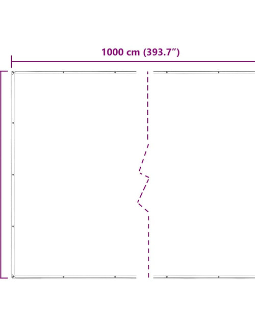 Загрузите изображение в средство просмотра галереи, Prelata transparenta cu ochiuri 4x10 m polietilena
