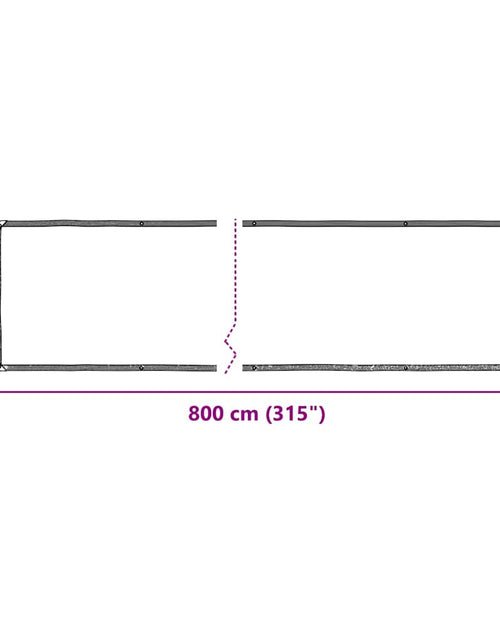 Încărcați imaginea în vizualizatorul Galerie, Prelata transparenta cu ochiuri 1x8 m polietilena
