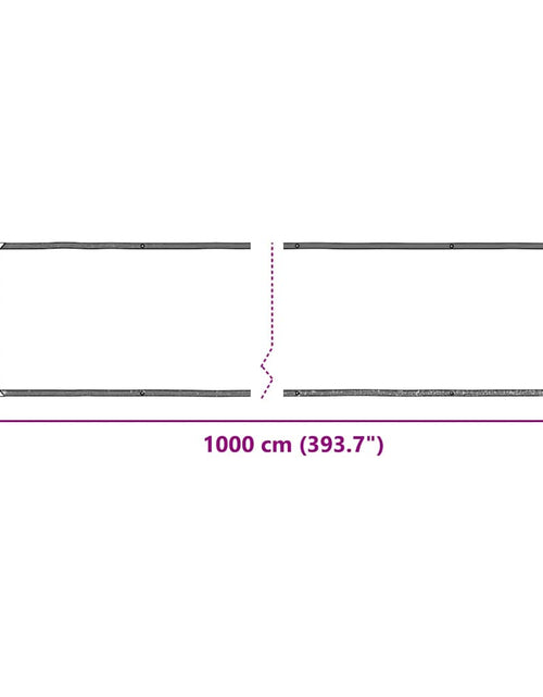 Загрузите изображение в средство просмотра галереи, Prelata transparenta cu ochiuri 1x10 m polietilena
