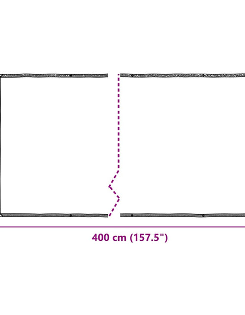 Încărcați imaginea în vizualizatorul Galerie, Prelata transparenta cu ochiuri 2x4 m polietilena
