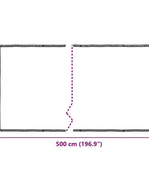 Загрузите изображение в средство просмотра галереи, Prelata transparenta cu ochiuri 2x5 m polietilena
