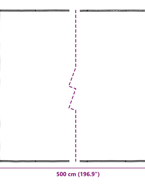 Загрузите изображение в средство просмотра галереи, Prelata transparenta cu ochiuri 4x5 m polietilena
